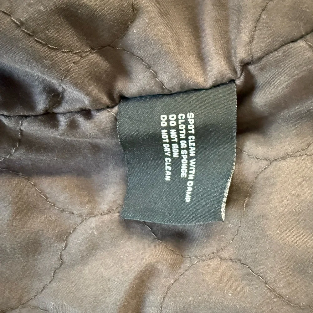 Black Rivet Dark Brown Leather Jacket - Picture 5 of 6
